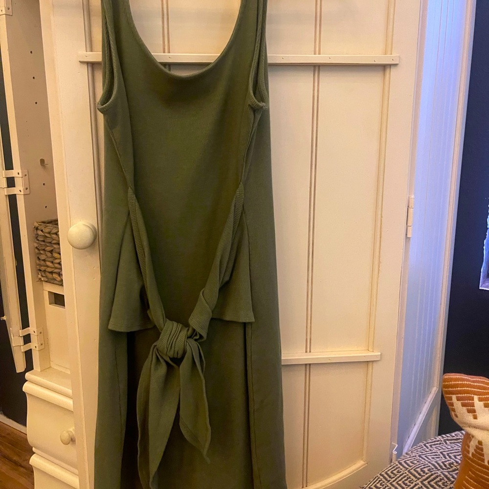 Green dress